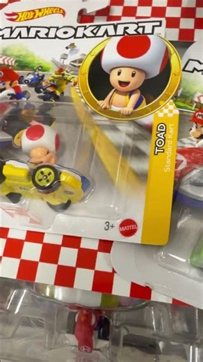 Hot Wheels Mario Kart single cars 4 pack 8 pack multi-pack Super Mario Bros. and friends