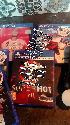 I'm selling my ps4 vr setup on vinted #vinted #ps4 #vr #shop #selling #this