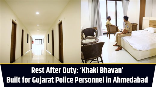 Rest after duty: ‘Khaki Bhavan’ built for Gujarat police personnel in Ahmedabad