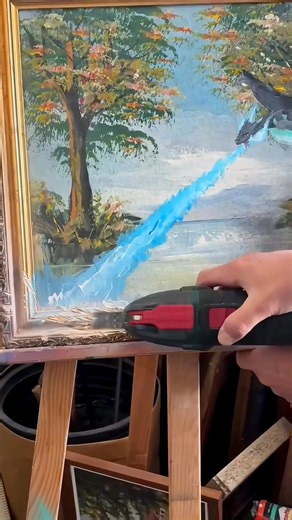 Painting an insanely realistic Mega Charizard 🎨🖌️ #pokemonart #fanart #animeart #charizardart | Pikaturbo