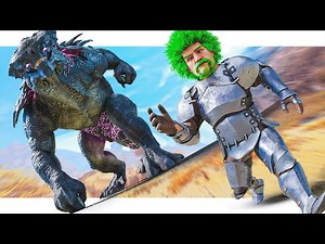 ARK, but King Titan is Chasing Me