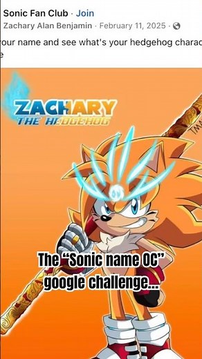Sonic OC name challenge #sonicthehedgehog #sonic #sonicmemes #sonicoc #sonicmeme #sonicexe #memes