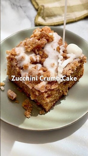 Zucchini Crumb Cake | Sally's Baking