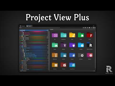 Take Full Visual Control of Your Unity Project Window | Project View Plus
