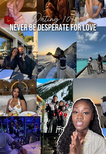 Never be desperate for love… let me explain why. When you operate from a place of desperation with men, they can see right through you and will often take advantage of you and your vulnerability. So focus on building your dream life, have standards and the right man will come at the right time! #datingadviceforwomen #levelupyourlife #fyp #glowuptips #datingtipsforwomen