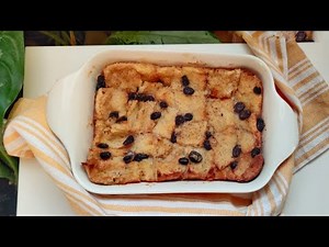 Classic Bread & Butter Pudding perfect use of leftover bread make this with few ingredients at home!