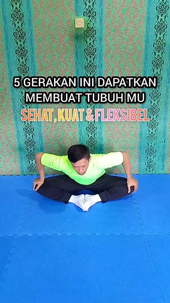 sehat, kuat dan fleksibel dengan gerakan ini. #fitness #exercise #workout #flexible #health