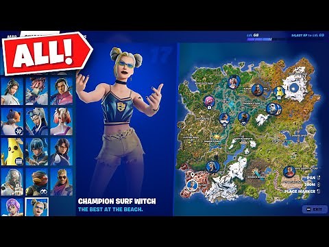 All 17 Character Locations in Fortnite Chapter 6 Season 4 (Full Guide)