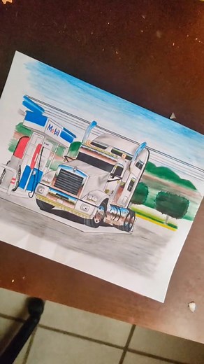 Dibujos de Camiones Kenworth T800 para Todos