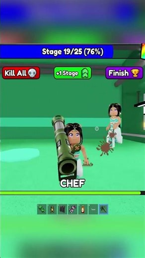 Escaping Chef Jasmine 😱🍳 | Roblox Prison Obby Shorts