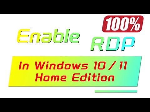 How to Enable Remote Desktop In Windows 10/11 Home Edition