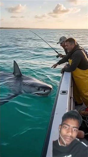 a shark attack the people 🦈 ocean #shorts #foryou