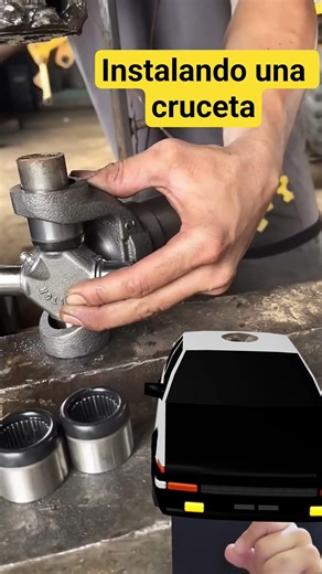 cómo instalar una cruceta #examenconducir #tornocnc #torno