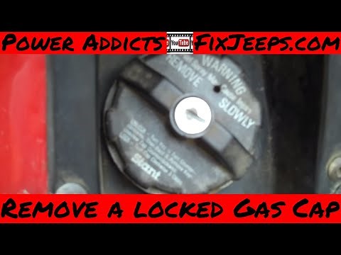 How to remove YOUR locking gas cap if you lost or broke your key