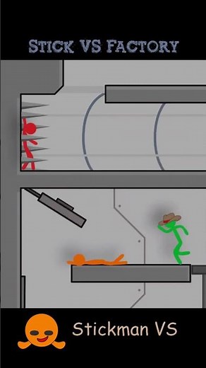 Stick VS Smart Factory 3 #stickman #stickvsfactory