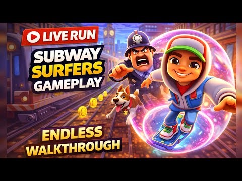 🔴 LIVE Subway Surfers Gameplay Walkthrough