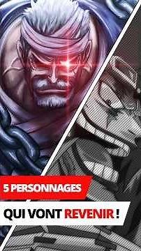 SES PERSONNAGES QU'EIICHIRO ODA FERA REVENIR DURANT LA SAGA FINALE #onepiece #luffy #anime