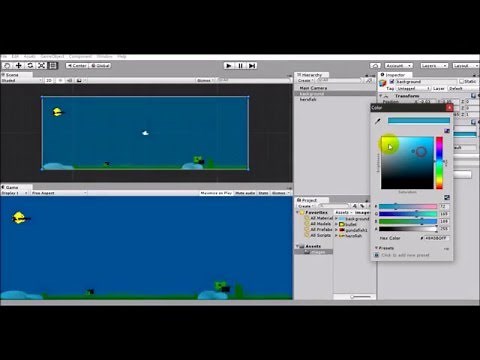 Creating a Fish Game 1 - Importing assets : Unity Tutorial