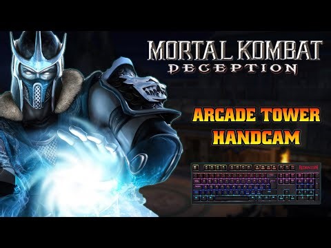 Mortal Kombat DECEPTION: Sub Zero Arcade Tower Complete Run ⌨️
