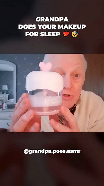 Engaging ASMR Makeup Sounds with Grandpa