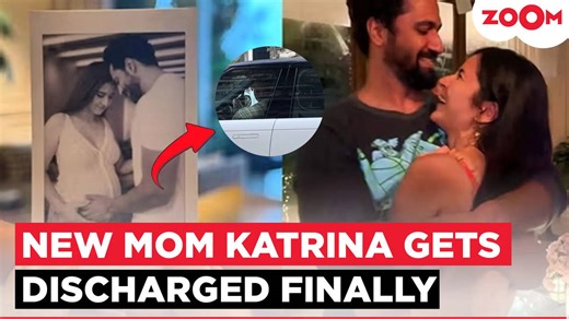 Finally, New Mother Katrina Kaif Gets Discharged From Hospital, Heads Home With Baby Boy