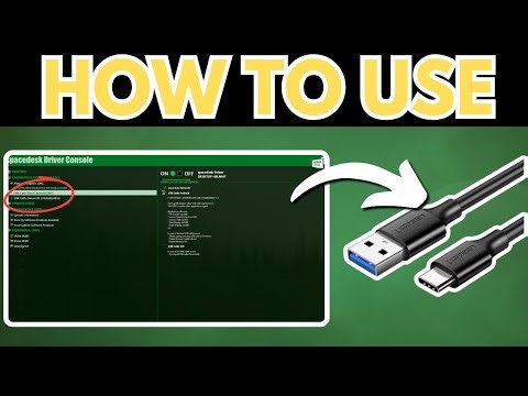 How To Use Spacedesk With USB (2026) - Full Tutorial