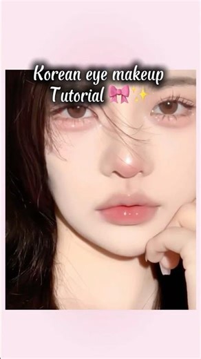 Very easy koren eye makeup tutorial ✨🥂#makeup #eyemakeup ✨🎀