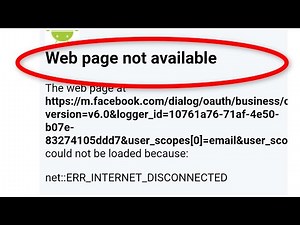 How To Fix Streamlabs App - Web Page Not Available Error Android & Ios