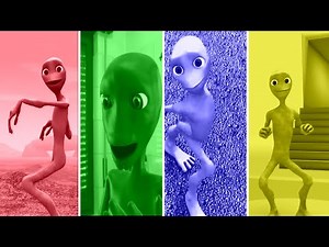 Alien Dance VS Funny Alien Dame Tu Cosita Dance Funny Alien Dance Song