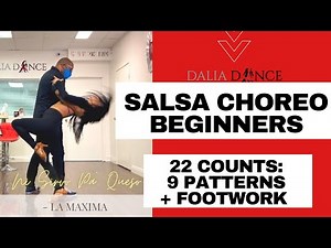 Salsa Choreography Beginners | 22 Counts [🔥9 patterns + Footwork🔥] {{Ni Sirvo Pa’Queso La Máxima{"simpleText":"Sign in"}{"simpleText":"Sign in"}{"runs":[{"text":"Save"}]}Want to watch this again later?