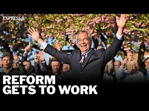 "We've arrived!" - Farage takes aim at the Government during Reform council tour