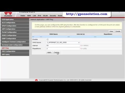 Huawei HG8245H, 4GE, 2POTS, WIFI, with USB port ONT details features and wifi configuration