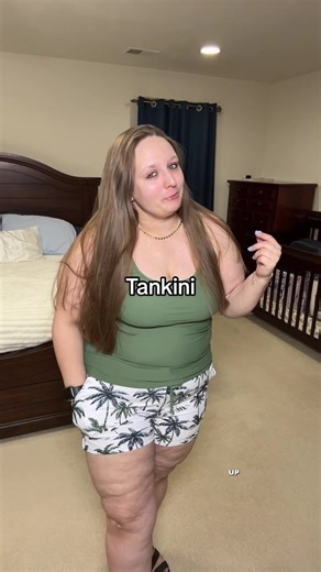 Finally! A bathing suit for plus size girlies that doesn’t LOOK like a plus size bathing suit🩱if you know, you know👀 So many cute patterns available, go grab yourself one ‘cause summer ‘26 is ours☀️🌴🌊 #swimsuitseason #womensswimwear #momstyle #momlife #plussizeswimsuit