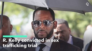 R&B superstar R. Kelly was convicted in a sex trafficking trial Monday after decades of avoiding criminal responsibility for numerous allegations of misconduct with young women and children. https://trib.al/1Yk8Wzg | Bloomberg Originals