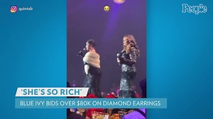 Beyoncé and JAY-Z's Daughter Blue Ivy, 10, Bids Over $80K on a Pair of Diamond Earrings