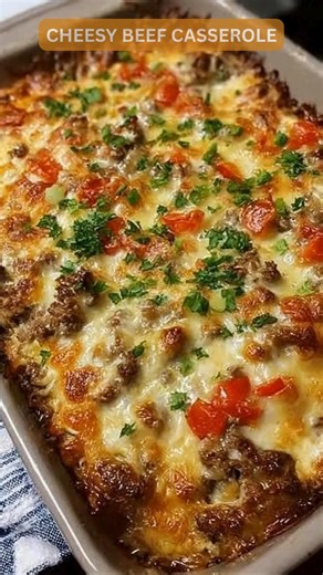 Cheesy Beef Casserole | Sophia’s Easy Recipes