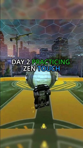 Day 2 practicing zen touch #rocketleague #shorts #zen #rlcs