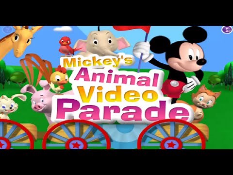 Mickey Mouse Clubhouse Mickey's Animal Video Parade Game Full Episodes