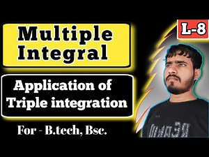 Application of Triple Integral | Volume by Triple Integration | Multiple Integral