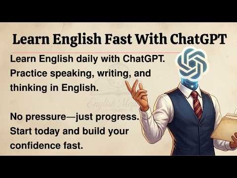 Use ChatGPT to Speak English Fluently |13 Powerful Tips | Graded Reader | Improve English Fluency
