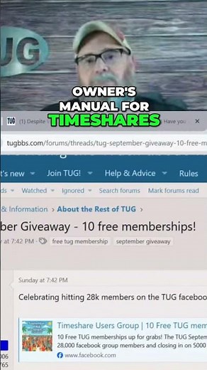 TUG is the Free Owners Manual for your Timeshare! Owners helping Owners for over 30 years!