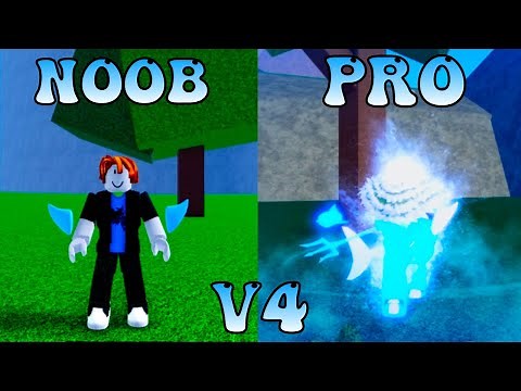 Noob to Pro Using Shark RACE V4(Awakened) Bloxfruits