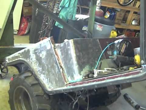4x4 golf cart build part 1