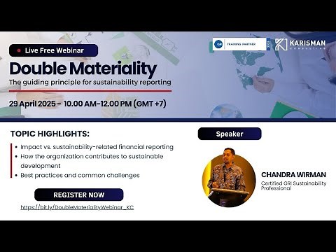 Webinar Double Materiality