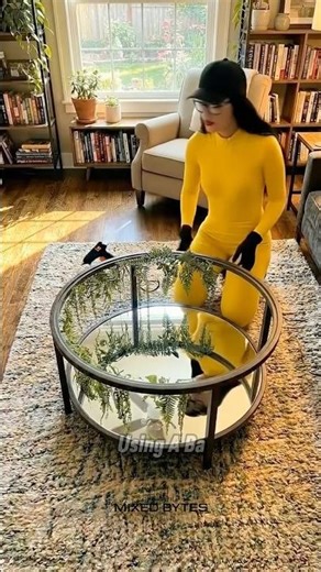 Simple Mirror Hack Makes Luxury Tables!