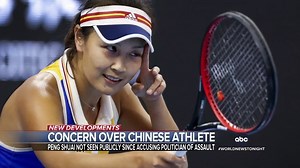 66K views · 1.2K reactions | CONCERN OVER CHINESE ATHLETE: Fears are growing about Chinese tennis star, Peng Shuai, who hasn’t been seen in public since accusing a former official of sexual assault. Kaylee Hartung reports as Serena Williams is among the latest voicing concern. https://abcn.ws/2YZxDdO | ABC World News Tonight with David Muir | Facebook