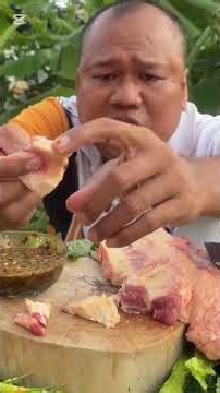 Grilled fatty beef