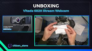 Watch Vitade 682H Webcam Unboxing on Amazon Live