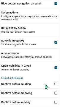 How To Enable Gmail Confirm Before Delete/Send in Android Phone #gmail #androidphone #howto