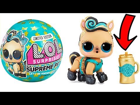LOL Surprise Supreme Pets Lil Lucky Luxe Dolls Toys Play Video
